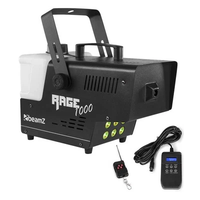 Beamz Rage1000LED Smoke Machine Macchina del fumo da 1000w con DMX e telecomando - Immagine 1 di 4