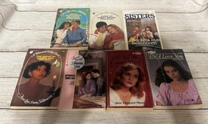 Lot of 7 Young Adult Teen 80's Romance Paperback Books Silhouette PS I Love You - Picture 1 of 5