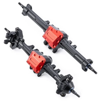 110mm/120mm Extended Front Rear Complete Axle for 1/18 RC Crawler Traxxas TRX4-M - Image 1 of 4
