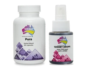 123DIET® Drops & Pura - Picture 1 of 3