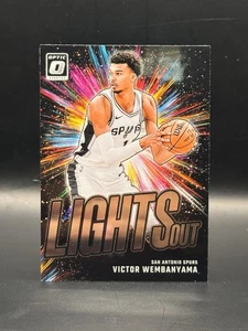 VICTOR WEMBANYAMA - 2024-25 Donruss Optic Basketball - LIGHTS OUT - Picture 1 of 2