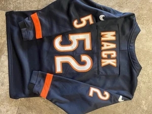 Nike NFL Khalil Mack Chicago Bears Thermal Long Sleeve Jersey Small - Picture 1 of 9