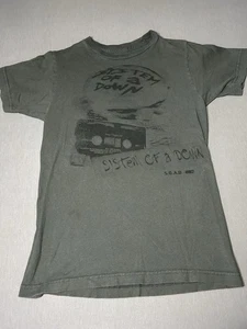 System Of A Down Demo Cassette Tape T Shirt Small Gray - Picture 1 of 6
