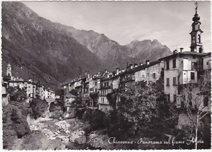 CHIAVENNA - SONDRIO - PANORAMA SUL FIUME MERA -3191- - Picture 1 of 1