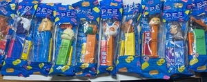 Set of 10 Pez Dispensers Sealed Ice Age Shrek Ninja Turtle Star Wars Characters+ - Picture 1 of 13