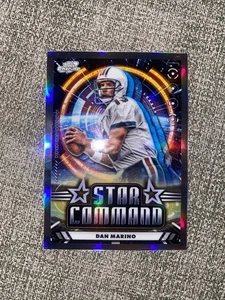 2024 Topps Chrome Cosmic NFL No. SC-15 Dan Marino Star Command Miami Dolphins - Bild 1 von 2