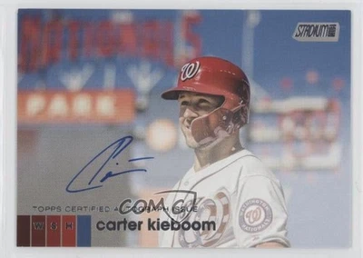 2020 Topps Stadium Club Auto Carter Kieboom #ACK Auto - Image 1 of 2