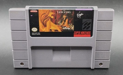 AUTHENTIC The Lion King SNES (Super Nintendo, 1994) Cartridge Only  - Image 1 of 3