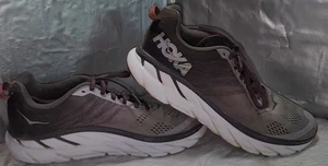 Hoka One One Clifton 6 Men's US 9.5 Running Shoes Size  Gray Athletic Sneakers - Picture 1 of 10
