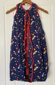 Jojo Maman Bebe Sleeping Bag 6 To 18 Months Space Print 3in1 Sleepsack Bundle - Picture 1 of 9