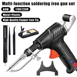 Fortschrittlich Handheld Lötpistole Lötkolben Set Lötzinn Soldering Auto Kit EU - Bild 1 von 18