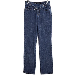 Rockies Bareback Low Rise Crossover Waist Straight Jeans 3 Regular Western - Bild 1 von 13