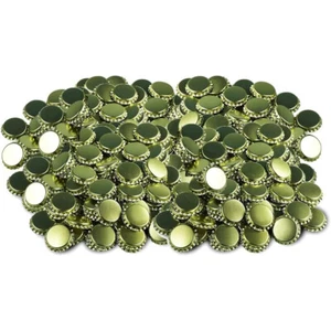 New 1000 X Crown Caps  Seal Home Brew Beer Cider Bottles Cap Top Pry Off Cap - Picture 1 of 5