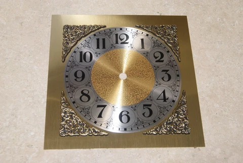 METAL BRACKET CLOCK DIAL NEW WALL / MANTEL CLOCK PARTS Cover