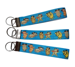 Mutley Wacky Races Cartoon TV Show Series Keyring Key Fob Handmade Fun Gift - Picture 1 of 2
