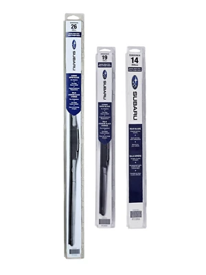 Subaru 2010-2014 Outback Legacy Front & Rear Windshield Wiper Full Blade Set - Image 1 of 4