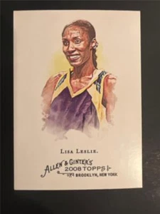 2008 Topps Allen & Ginter #247 Lisa Lesie Basketball WNBA Los Angeles Sparks - Picture 1 of 1