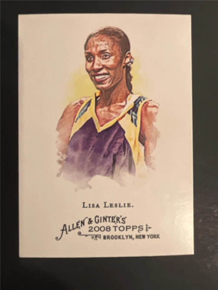 2008 Topps Allen & Ginter #247 Lisa Lesie Basketball WNBA Los Angeles Sparks - Image 1 of 1