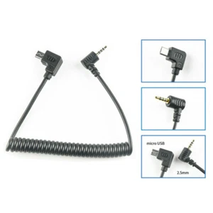 Cable de control de cámara micro USB a L1 para grúa ZHIYUN 2/Plus/M y Panasonic GH5 - Imagen 1 de 6