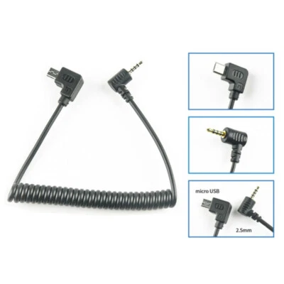 Micro USB to L1 Camera Control Cable for ZHIYUN Crane 2/Plus/M & Panasonic GH5 - Image 1 of 4
