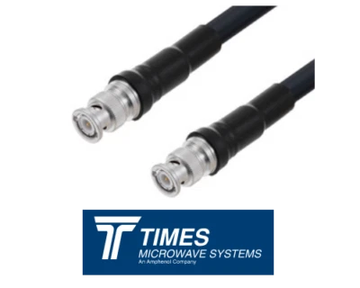 LMR-240 Times Microwave Coaxial Cable Assembly BNC male Connectors Low Loss LMR - Image 1 of 3