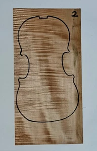 Old European Flamed Maple for Violin - Picture 1 of 1