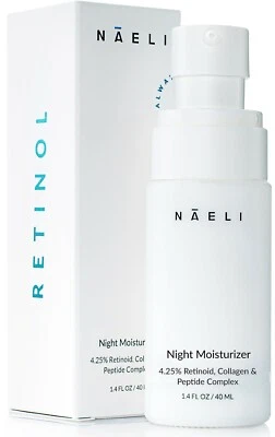 NAELI Retinol Cream For Face - 4.25% Anti Aging Collagen Wrinkle Cream, 1.4 oz - Image 1 of 4