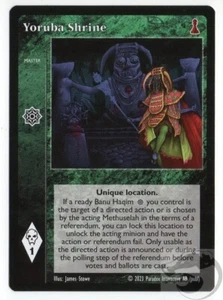 Vtes, Jyhad, Vampir, V5 NB - Yoruba-Schrein x 1 - Bild 1 von 1