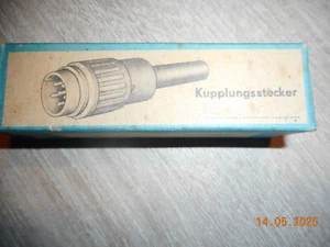 Mikrofon Neumann / Gefell, Kupplungsstecker 6-pol, NS 85-U 500/2A 1 Stück - Picture 1 of 4