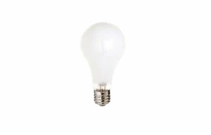 S1933 100 watt Medium Base A23 Coated 50 CRI 3900K Light Bulb Pack of 12 - Picture 1 of 1