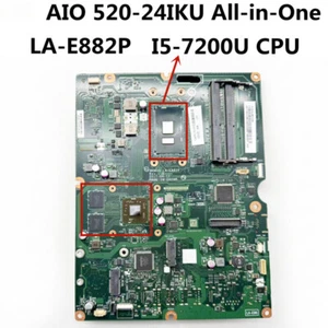Für Lenovo AIO 520-24IKU All-in-One Mainboard LA-E882P I5-7200U CPU DDR4 V2G GPU - Bild 1 von 3