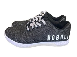 Nobull Trainer Sneakers Womens 7.5 Black Heather - Picture 1 of 7