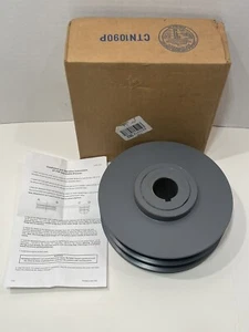 Polea de paso variable Tb Woods 2Vp75138 1-3/8" diámetro fijo 2 ranuras 7,5" Od - Imagen 1 de 5
