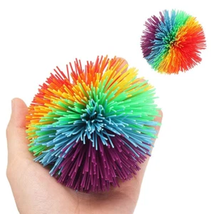Balls Monkey Stringy Balls Rainbow Fidget Sensory Ball Baby Stretchy Ball - Picture 1 of 14