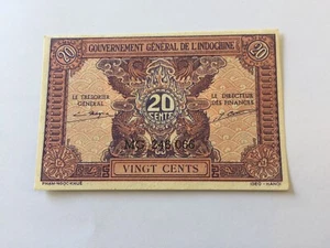 Billet Gouvernement Général de l'Indochine 20 Cents (98-20) - Picture 1 of 2