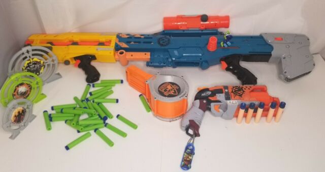 Nerf Longshot CS-6 Sniper & Zombie - toys & games - by owner - sale -  craigslist