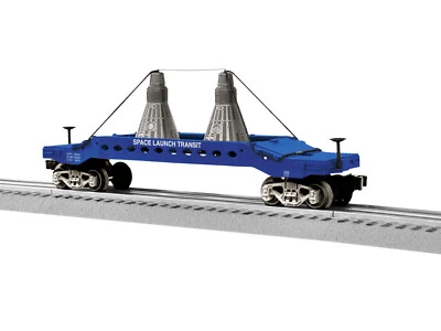 LIONEL 2128360 SPACE LAUNCH TRANSIT ALLIS-CHALMERS CAR w CAPSULES TRAIN O GAUGE - Image 1 of 2