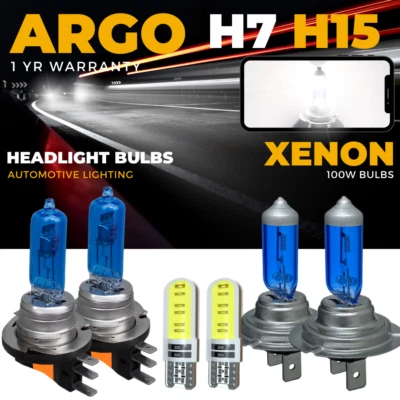 For Ford Transit Custom DRL Headlight 12-17 Xenon High Low Led Side Light Bulbs - Image 1 of 4