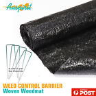Woven Weed Barrier Control Fabric For Garden Plants Flower Bed Gravel Driveway