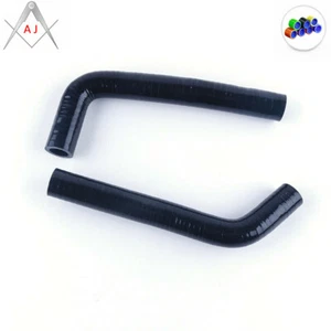 Manguera de radiador de silicona negra para Yamaha YFZ 450 YFZ450 2004-2008 05 06 07 ATV - Imagen 1 de 5