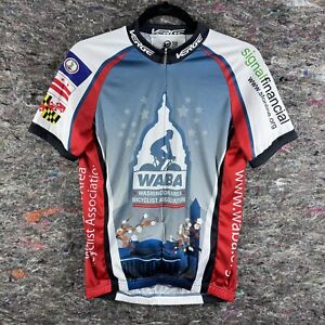 Verge Cycling Jersey Mens Medium Sport Athletic Short Sleeve WABA Washington DC
