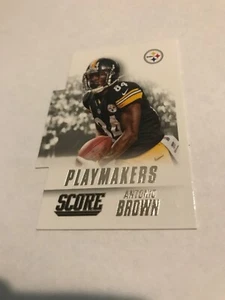 2015 Panini Score - Antonio Brown - Pittsburgh Steelers - Playmakers - #9; NM - Bild 1 von 5