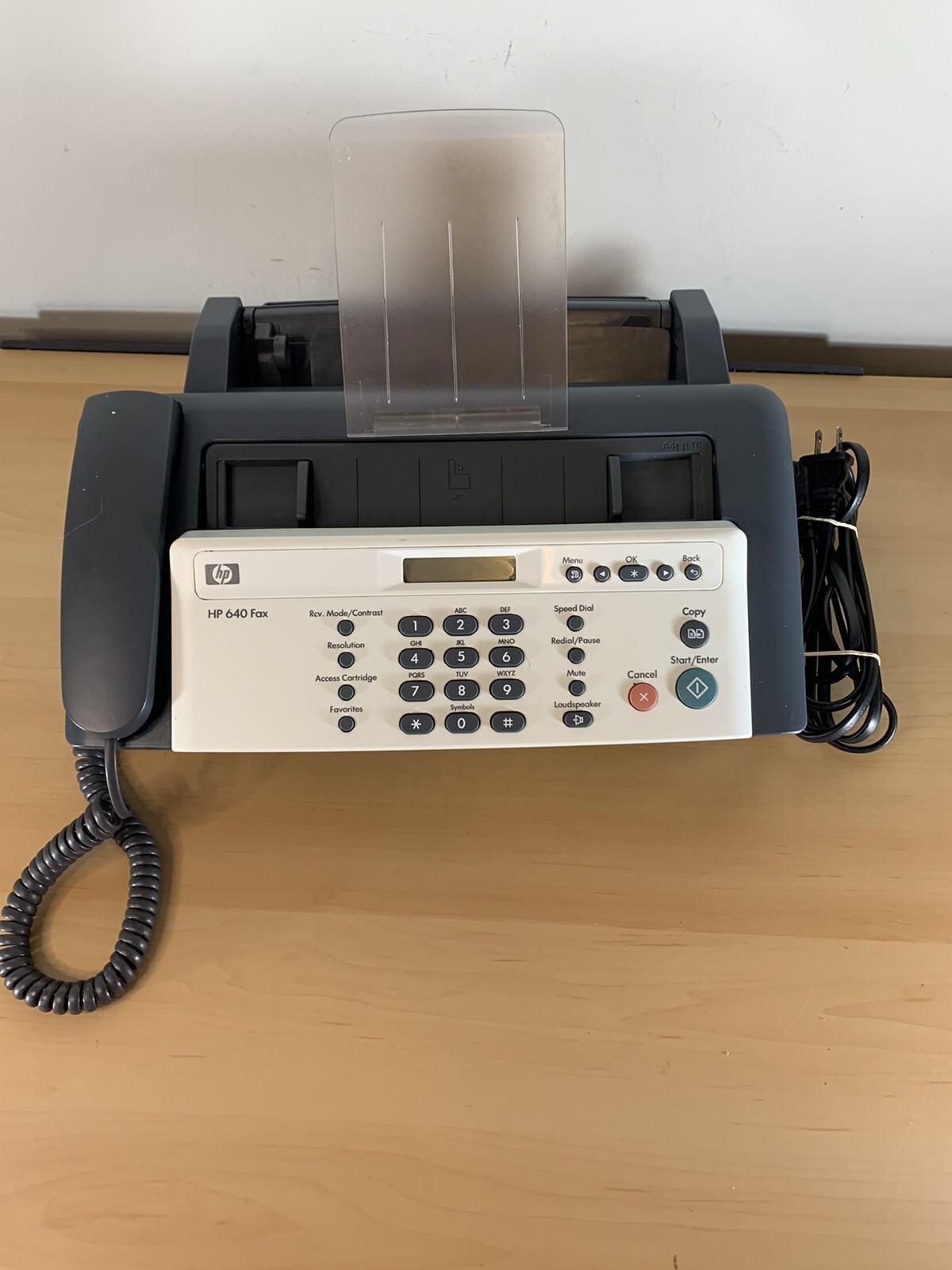 HP 640 FAX MACHINE - Plain Paper Inkjet 
