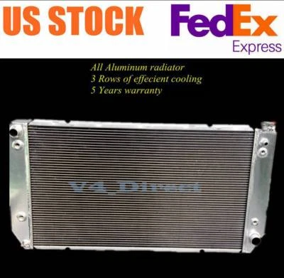Radiador de 3 filas para Chevy GMC C/K 2500 3500 1988-00 Suburban C3500HD 7,4 L CC1696 Foto 1 de 4