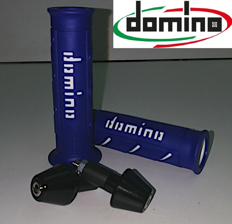 Manopole XM2 BLU Contrappesi NERO Suzuki LS 650 Marauder GZ125 GZ250 VZ1600 Foto 1 de 1