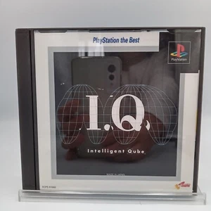 I.Q Intelligent Cube The Best PS1 Playstation 1 Japanese With Spine CIB Complete - Picture 1 of 5