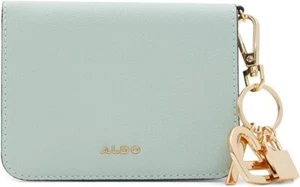 ALDO Portafoglio Donna Dwendassa, Verde Chiaro - NUOVO Taglia: 5,4'' L x 0,9'' L x 4,2'' - Foto 1 di 6