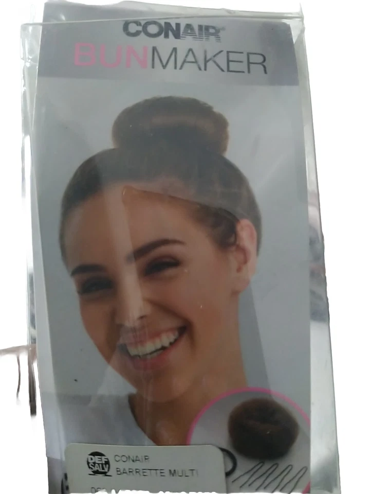 Conair Easy Updo Bun Making Kit with Updo Pins, Elastic, and Bunmaker, 6-Piece - Image 1 of 1