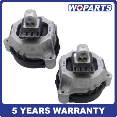 2PCS Left AND Right Engine Mount Set Fit For 2017-2019 BMW 530i/530i xDrive 2.0L - Image 1 of 4