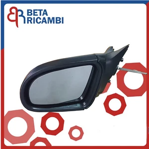 SPECCHIO SPECCHIETTO RETROVISORE SX OPEL CORSA B dal 1993 al 2000 meccanico nero - Foto 1 di 5